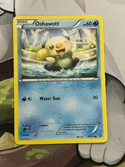Oshawott 30/114 2016 Basic XY Steam Siege Pokemon Card NM - Image 1