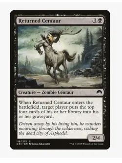 Returned Centaur #116 Magic Origins (ORI) Magic Card in Protective Sleeve - Image 1