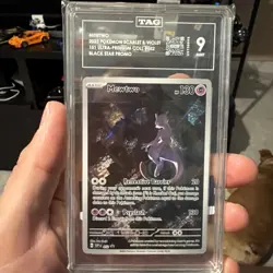 Mewtwo 151 SVP052 Black Star Promo Card - Graded TAG 9 - Image 1
