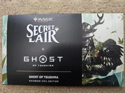 Magic The Gathering Secret Lair x Playstation Ghost of Tsushima FOIL - Sealed - Image 3