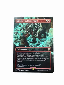 Gimli's Reckless Might (Borderless) LTC: Tales of Middle-Earth Regular - Image 1