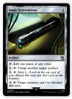 Sonic Screwdriver () 185 Universes Beyond: Doctor Who Normal NM - Image 1