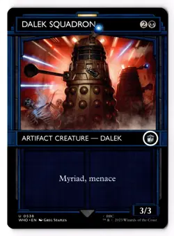 Dalek Squadron (Showcase) 538 Universes Beyond: Doctor Who Normal NM - Image 1