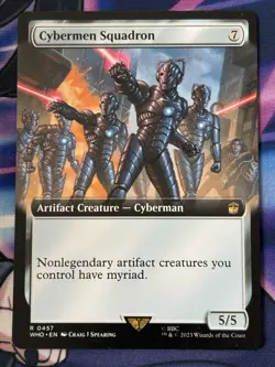 MTG - 1x Cyberman Squadron - Extended / Doctor Who NM - Image 1