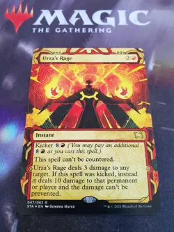 Mtg. Urza's Rage. Etched Foil. Strixhaven: Mystical Archives. Nm - Image 1