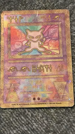 Pokemon Ancient Mew Promo Holo 2000 Nintendo Wizards Basic Vintage Card - Image 2