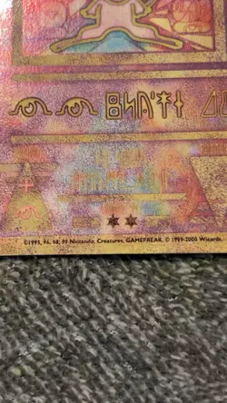 Pokemon Ancient Mew Promo Holo 2000 Nintendo Wizards Basic Vintage Card - Image 3