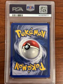 Pokemon TCG Mewtwo Base Set Holo Unlimited Rare Card 10/102 PSA 8 - Image 2