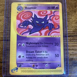 Haunter Expedition Base Set 80/165 Uncommon Regular Unlimited Pokemon Card LP - Image 1