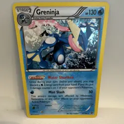 Pokemon Greninja Holo Rare 41/146 XY Stage 2 130 HP Water Pokemon TCG 6+ English - Image 1