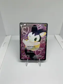 Pokemon Emolga RC23/RC25 Full Art Ultra Rare Holo Legendary Treasures - Image 1