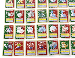 Topsun 1997 Japanese Pokemon Trading Card Lot Of 62 - Green Backs - Image 4