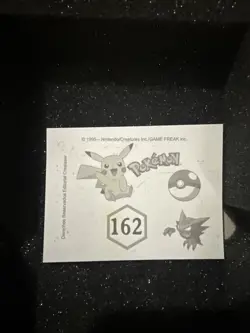 2024 BOX POKEMON Last Evolutions Limited Edition Sticker #162 Numel - Image 2