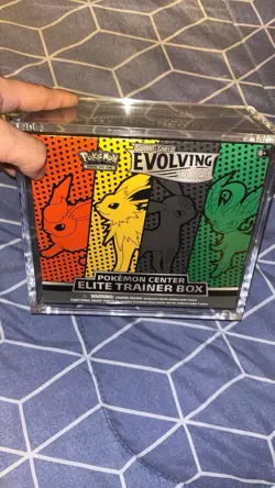 Pokemon Evolving Skies Pokemon Center Elite Trainer Box (ETB) Sealed W/ Acrylic - Image 1