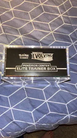 Pokemon Evolving Skies Pokemon Center Elite Trainer Box (ETB) Sealed W/ Acrylic - Image 2
