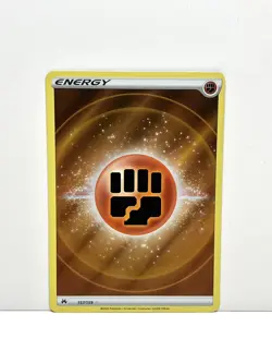 Pokemon TCG Fighting Energy 157/159 Crown Zenith Ultra Rare Holo NM - Image 1