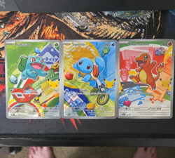 Pokemon TCG MEP Bulbasaur Squirtle Charmander Holo 037-039 English 2026 - Image 1