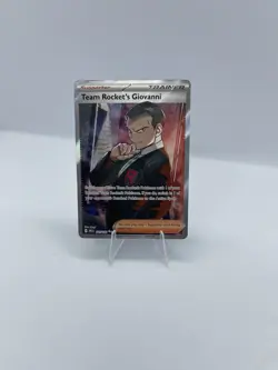 Pokemon TCG Team Rocket's Giovanni 225/182 SV10 Destined Rivals Full Art - Image 2