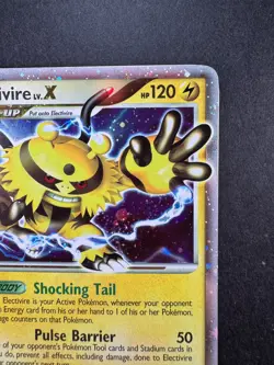 2007 Pokemon Electivire LV.X Mysterious Treasures 121/123 Holo - Image 3