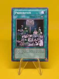 Yugioh - Prohibition (SDMM-EN022) - Common 1st Edition - Image 1