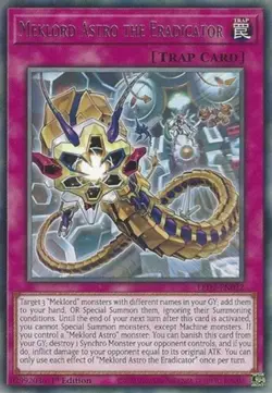 Meklord Astro the Eradicator - LED7-EN022 - Rare - 1st Edition - Lightly Played - Image 1
