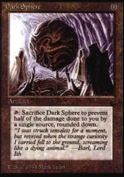 1x Dark Sphere Heavy Play MTG Magic - Kid Icarus - - Image 1