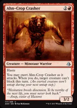 Ahn-Crop Crasher -Foil Near Mint MTG Amonkhet - Image 1