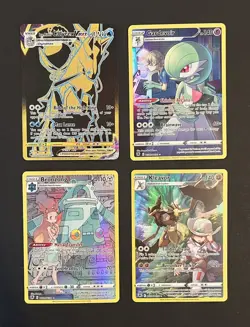 Pokemon TG Lot 4 Card Gardevoir TG05 Ice Rider VMAX Bronzong Kleavor NM - Image 1