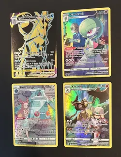 Pokemon TG Lot 4 Card Gardevoir TG05 Ice Rider VMAX Bronzong Kleavor NM - Image 3