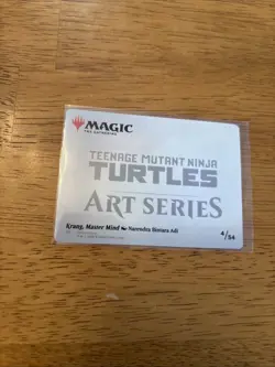Krang, Master Mind Art Card (4/54) S Art Series: Teenage Mutant Ninja Turtles 4 - Image 2