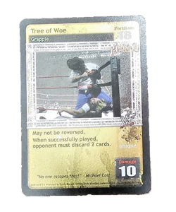 WWE WWF Raw Deal Mankind Starter Deck 4-Card Lot: Premier Set - Image 3