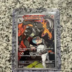 Team Rocket’s Houndoom IR 191/182 Destined Rivals Pokemon Card NM - Image 1