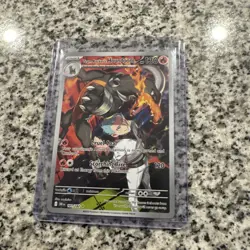 Team Rocket’s Houndoom IR 191/182 Destined Rivals Pokemon Card NM - Image 2