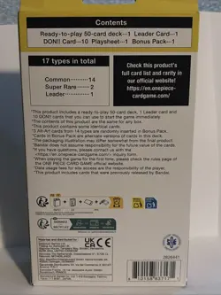 ONE PIECE CARD GAME EGGHEAD STARTER DECK ST 29 ENGLISH NEW SEALED TCG - Image 2