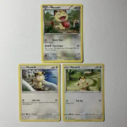 Meowth Pokemon Card Lot x10 - Jungle / Team Rocket + More - Excellent Condition - Image 4
