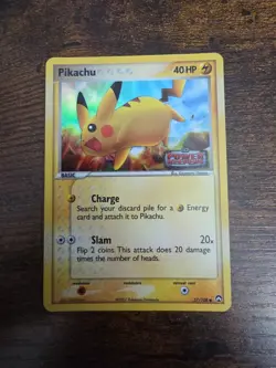Pikachu 57/108 EX Power Keepers 2007 Reverse Holo Pokemon Card TCG #PKA1 - Image 1