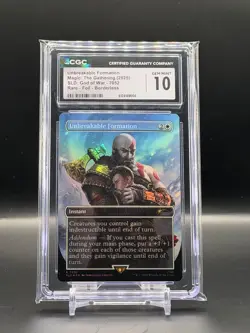 Unbreakable Formation | MTG Secret Lair: God of War | Foil | CGC 10 GEM MINT - Image 1