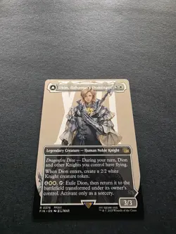 MTG: Dion, Bahamut's Dominant (Borderless) - Final Fantasy FIN #376 - NM - Image 1