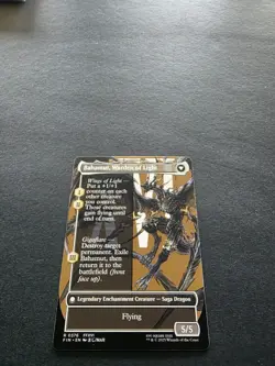 MTG: Dion, Bahamut's Dominant (Borderless) - Final Fantasy FIN #376 - NM - Image 2