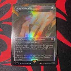 MTG Ring Of Barahir Lord of The Rings 0355 Borderless Foil - Image 2