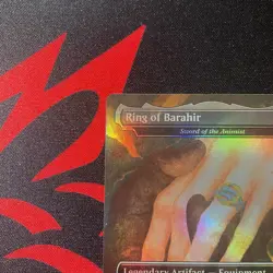 MTG Ring Of Barahir Lord of The Rings 0355 Borderless Foil - Image 3