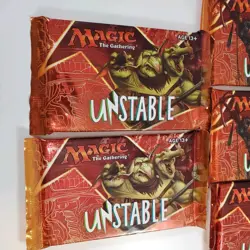 5 MTG Unstable Sealed Booster Packs From Drafting English Magic the Gathering A - Image 2