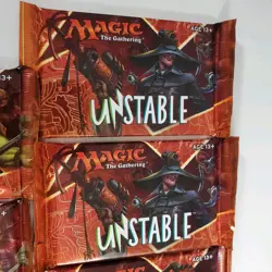 5 MTG Unstable Sealed Booster Packs From Drafting English Magic the Gathering A - Image 3