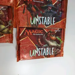 5 MTG Unstable Sealed Booster Packs From Drafting English Magic the Gathering A - Image 4