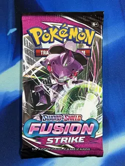 Pokemon 2021 Sword & Shield Fusion Strike Booster Pack Lot X4 Artset SwSh Nm M - Image 4