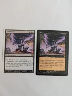 2 Gravestorm MTG NM Free shipping with tracking - Image 1