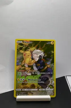 Pokemon TCG Pikachu TG05/TG30 Lost Origin Trainer Gallery Holo Ultra Rare Card - Image 1