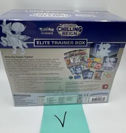 Pokemon Chilling Reign ETB Sealed (Shadow Rider Calyrex) - Corner Damaged - Image 2