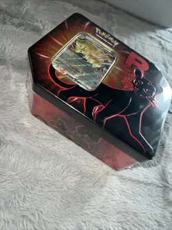 Pokemon TCG Fall Team Rockets Tin Persian Ex NEW - HELPS STRAYS - Image 5