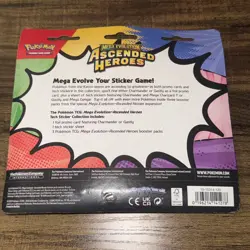 Pokemon TCG Ascended Heroes 3 Pack Blister Charmander Tech Sticker Lot Of 2 - Image 3